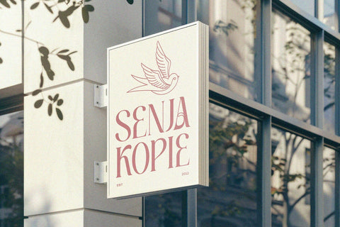 Muflers - Ligature Serif Font studioalmeera 