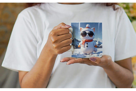Mug Cat Christmas Sublimation artnoy 