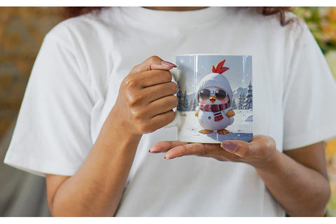 Mug Chicks Christmas Sublimation artnoy 