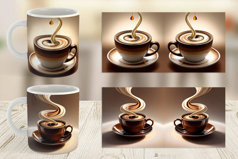 Mug Coffee Cup Sublimation artnoy 