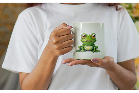 Mug Cute Frog Sublimation artnoy 