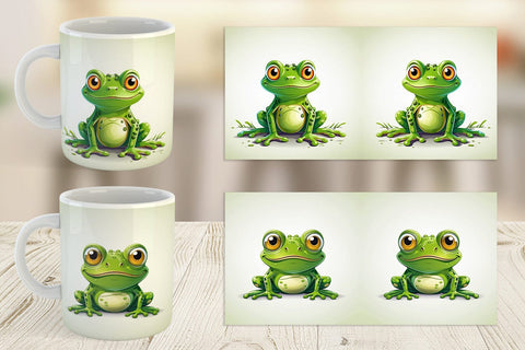 Mug Cute Frog Sublimation artnoy 