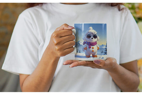 Mug Dog Christmas Sublimation artnoy 