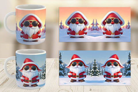 Mug Gnome Christmas Sublimation artnoy 