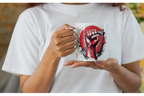 Mug Labor Day Illustration Sublimation artnoy 