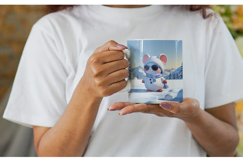 Mug Mouse Christmas Sublimation artnoy 