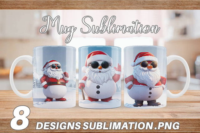 Mug Santa Claus Christmas Sublimation artnoy 
