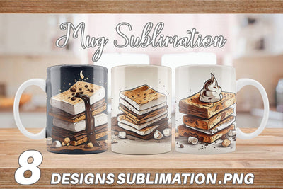 Mug S'mores Sublimation artnoy 