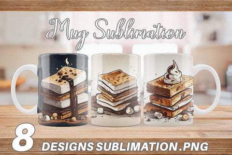 Mug S'mores Sublimation artnoy 