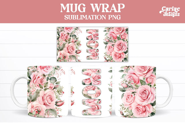 Mug Sublimation Wrap Sublimation Carla C Designs 