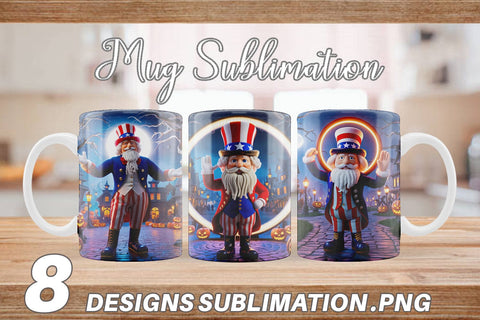 Mug Uncle Sam Sublimation artnoy 
