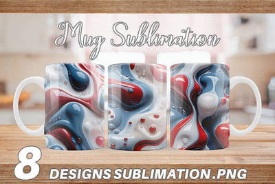 Mug Wrap 3D Liquid Sublimation artnoy 
