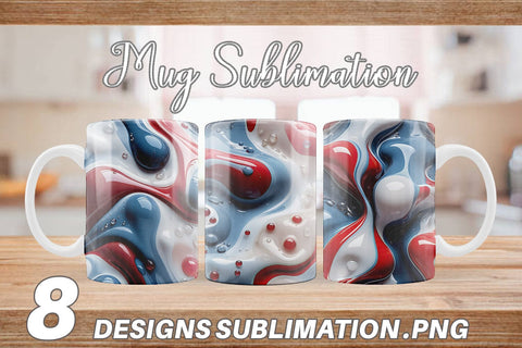 Mug Wrap 3D Liquid Sublimation artnoy 
