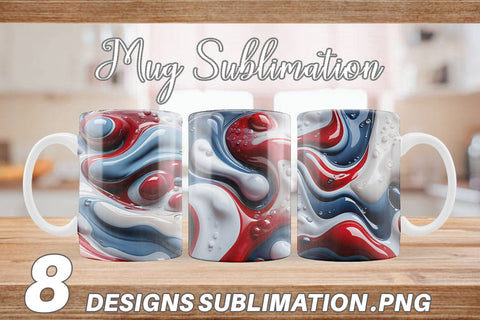 Mug Wrap 3D Liquid Sublimation artnoy 