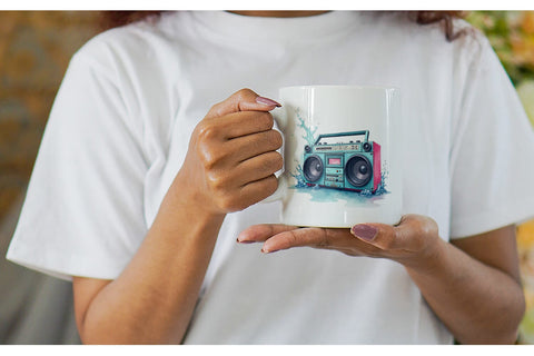 Mug Wrap 90s Beach Essentials Sublimation artnoy 