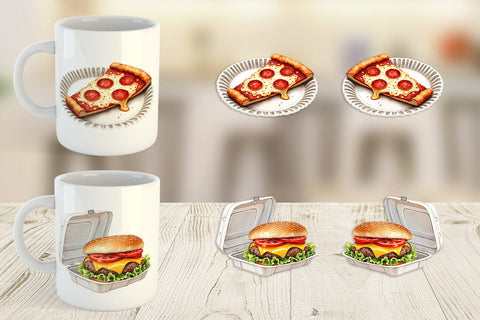 Mug Wrap 90s Snack Nostalgia Sublimation artnoy 