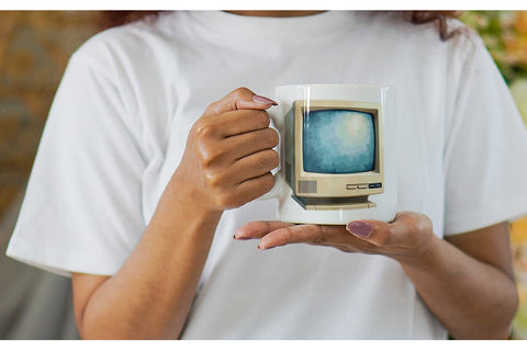Mug Wrap 90s Tech Gadgets Sublimation artnoy 