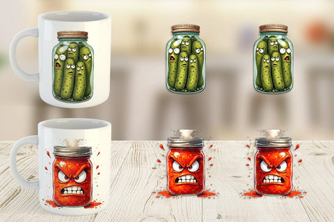 Mug Wrap Aggressive Preserves Sublimation artnoy 