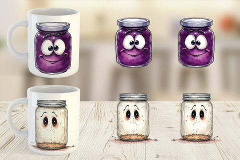 Mug Wrap Aggressive Preserves Sublimation artnoy 