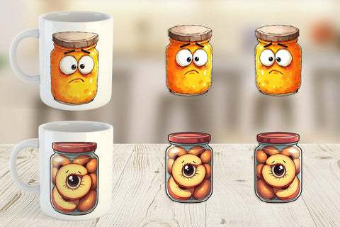 Mug Wrap Aggressive Preserves Sublimation artnoy 