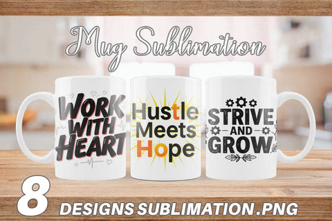 Mug Wrap Ambitious Career Starter Quotes Sublimation artnoy 