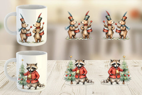 Mug Wrap Animal Toy Soldiers Sublimation artnoy 