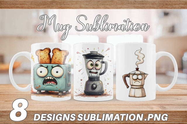 Mug Wrap Annoyed Appliances Sublimation artnoy 