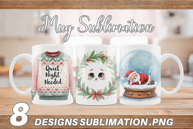 Mug Wrap Anti Social Sublimation artnoy 