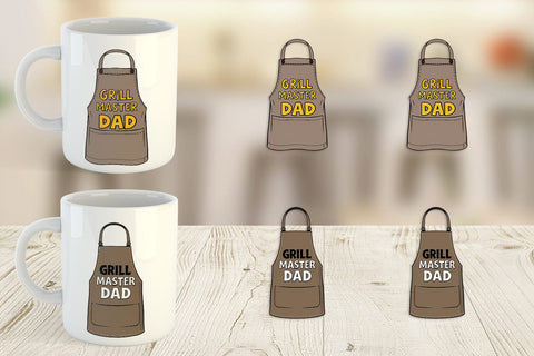 Mug Wrap Apron Sublimation artnoy 