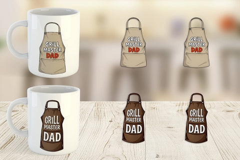 Mug Wrap Apron Sublimation artnoy 