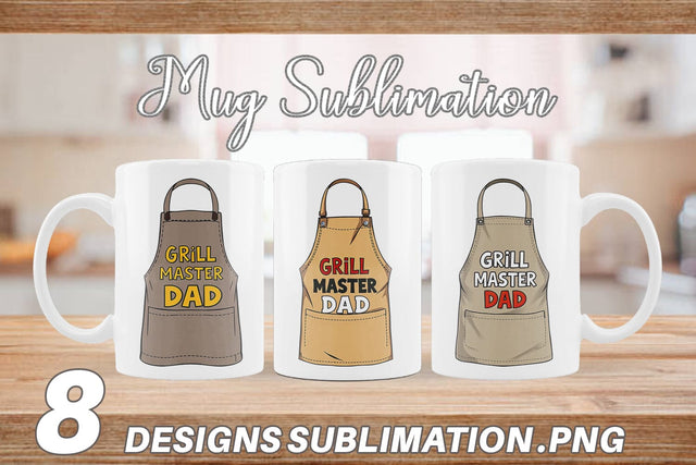 Mug Wrap Apron Sublimation artnoy 