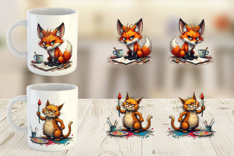 Mug Wrap Art Grumps Sublimation artnoy 