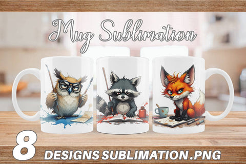 Mug Wrap Art Grumps Sublimation artnoy 