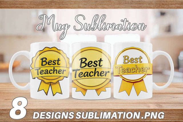 Mug Wrap Award Ribbon Sublimation artnoy 