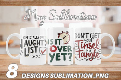 Mug Wrap Awkward Family Christmas Quotes Sublimation artnoy 