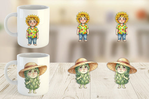 Mug Wrap Awkward Introvert Mom Flora Sublimation artnoy 
