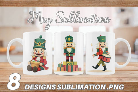 Mug Wrap Baby Nutcracker Fun Sublimation artnoy 