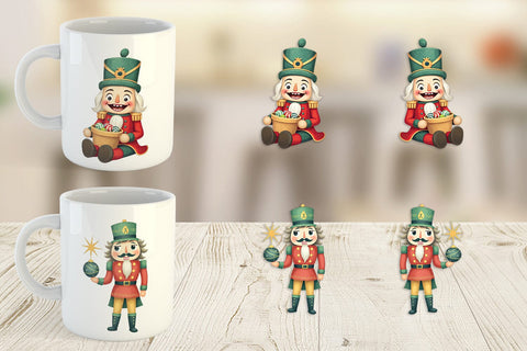 Mug Wrap Baby Nutcracker Fun Sublimation artnoy 