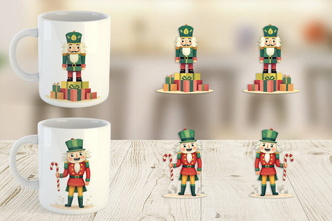 Mug Wrap Baby Nutcracker Fun Sublimation artnoy 