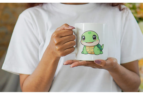 Mug Wrap Baby Sea Turtle Sublimation artnoy 