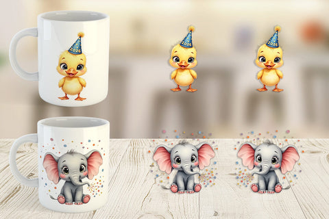 Mug Wrap Baby's First New Year 2026 Sublimation artnoy 