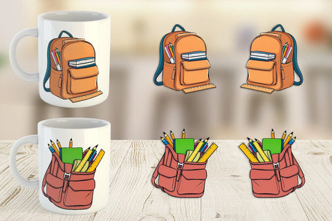 Mug Wrap Backpack Sublimation artnoy 
