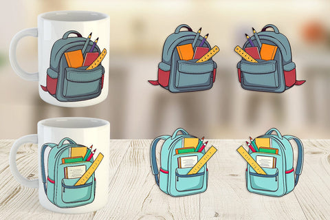 Mug Wrap Backpack Sublimation artnoy 