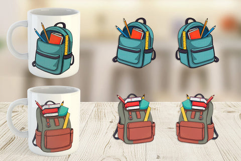 Mug Wrap Backpack Sublimation artnoy 