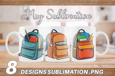 Mug Wrap Backpack Sublimation artnoy 