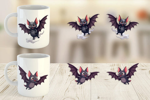 Mug Wrap Bat Variations Sublimation artnoy 