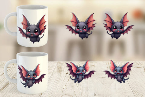 Mug Wrap Bat Variations Sublimation artnoy 