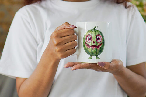 Mug Wrap Beach Boo Bash Summerween Watercolor Sublimation artnoy 