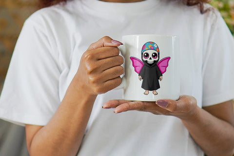 Mug Wrap Big Eye Summerween Pool Party Sublimation artnoy 