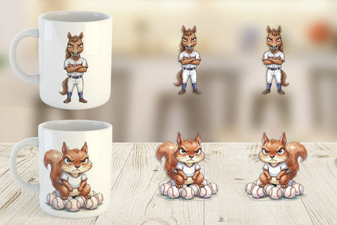 Mug Wrap Bitter Benchwarmer Sarcastic Animal Sublimation artnoy 